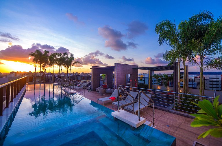 Ed. Time Ponta Verde Quarto e Sala Apto 408 Vistay