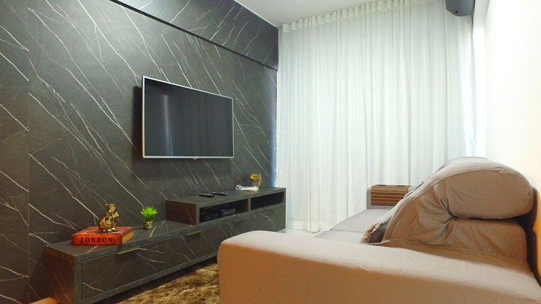 Ed. Time Ponta Verde Quarto e Sala Apto 408 Vistay