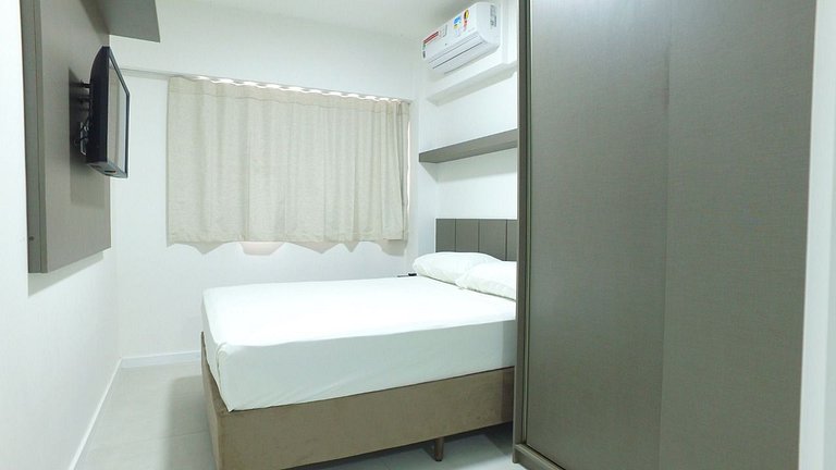 Ed. Time Ponta Verde Quarto e Sala Apto 408 Vistay