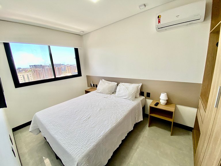 Ed. SKY Jatiuca Quarto e Sala Apto 1312 Vistay