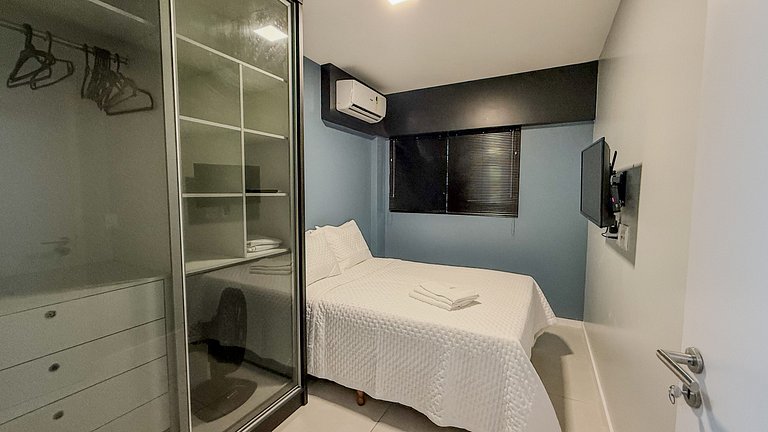 Ed. Time Ponta Verde Quarto e Sala Apto 905 Vistay