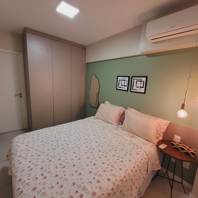 Ed. Time Ponta Verde Quarto e Sala Apto 507 Vistay